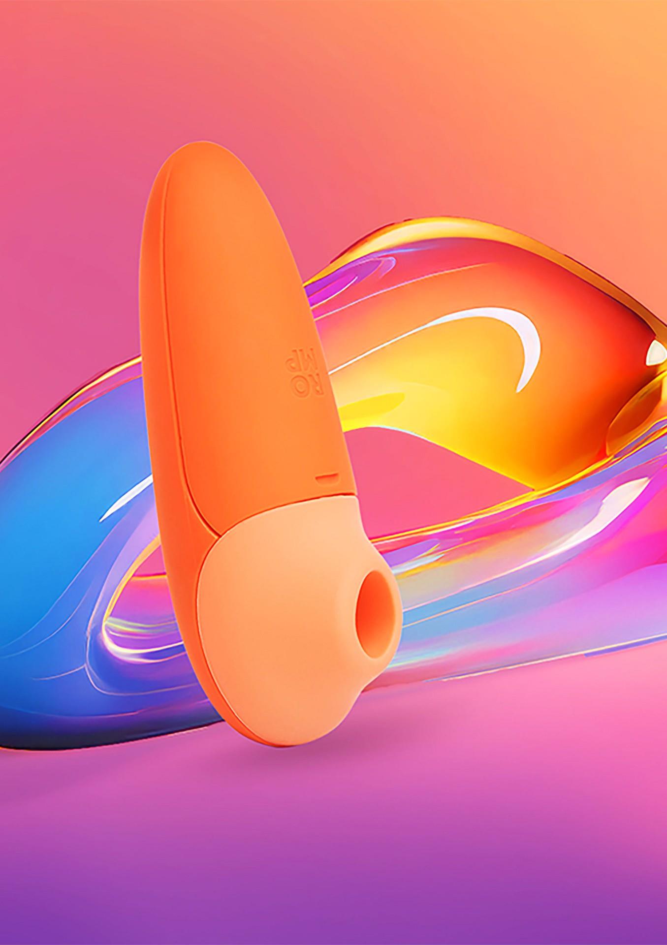 Вакуумный стимулятор клитора Romp Switch X (оранжевый)