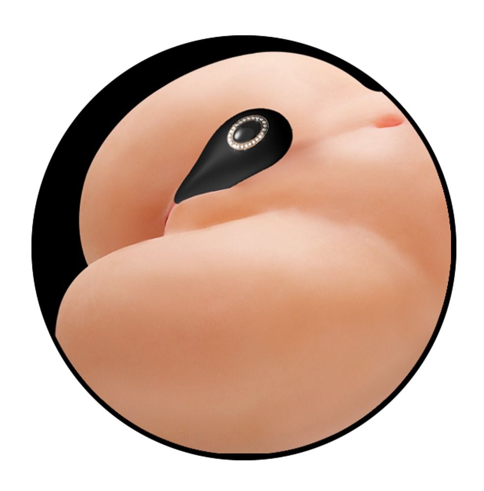 Вибратор для клитора Cleopatra Clitoral Vibrator, 9.5 см (черный)