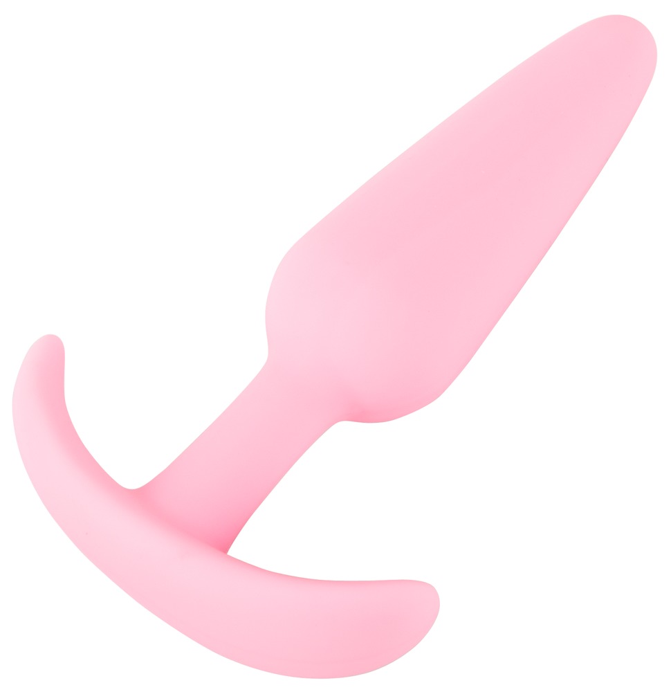 Korek analny Cuties Mini Butt Plug, 8,4 cm (różowy)