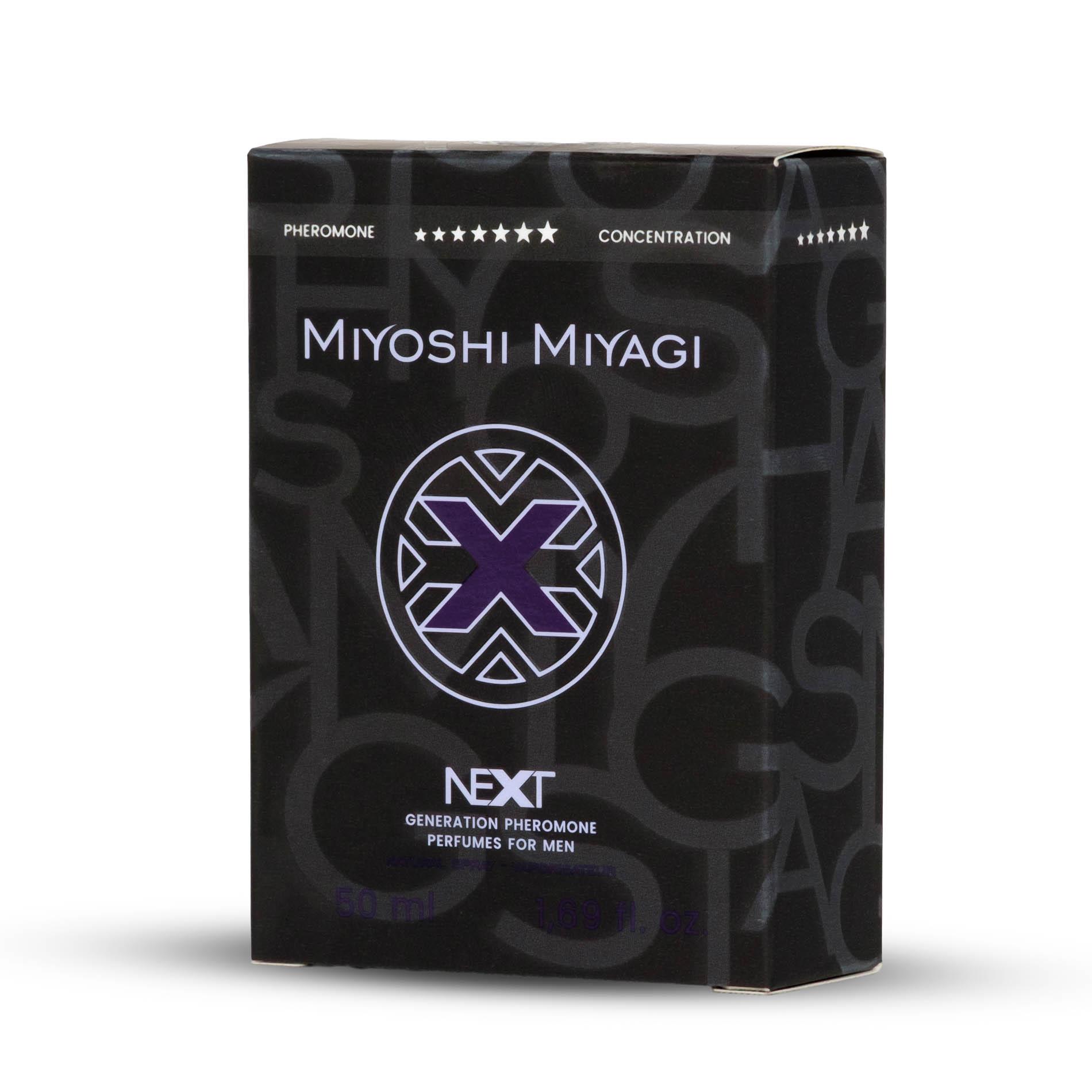 Męskie perfumy z feromonami Miyoshi Miyagi Next, 50 ml