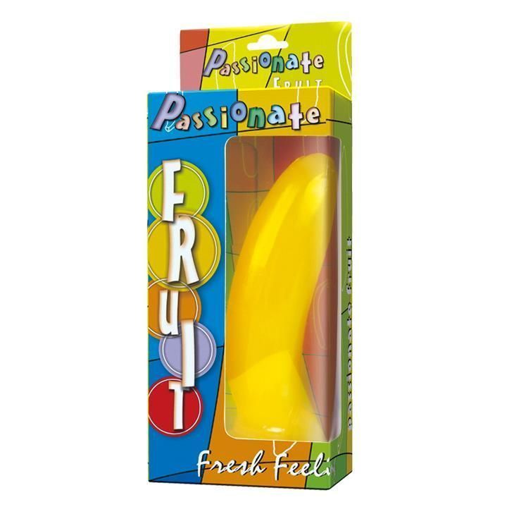 Фаллоимитатор Baile Passionate Fruit, 17 см (желтый)