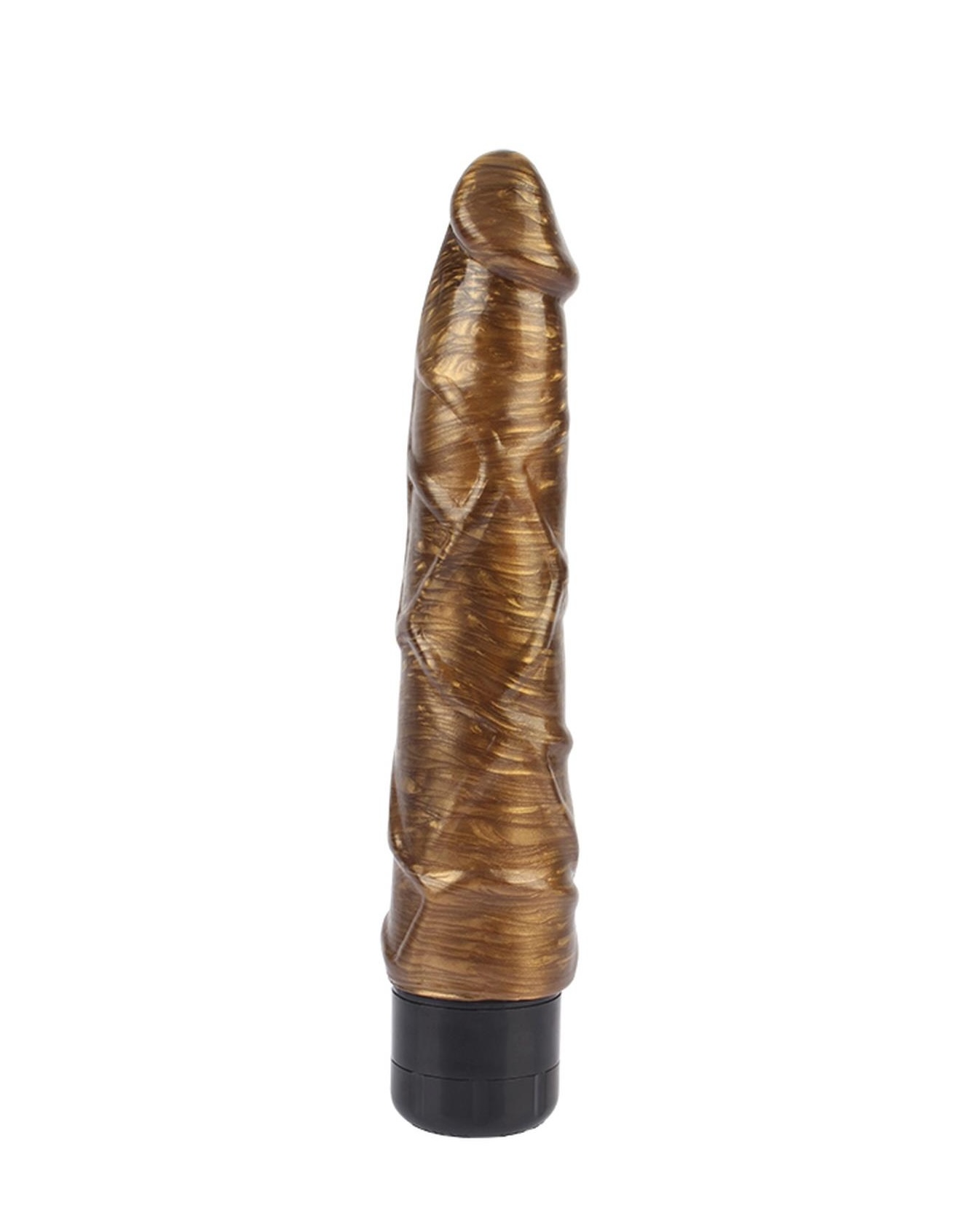 Вибратор DarkMuscle Pleasure Ranger, 22.5 см (золотой)