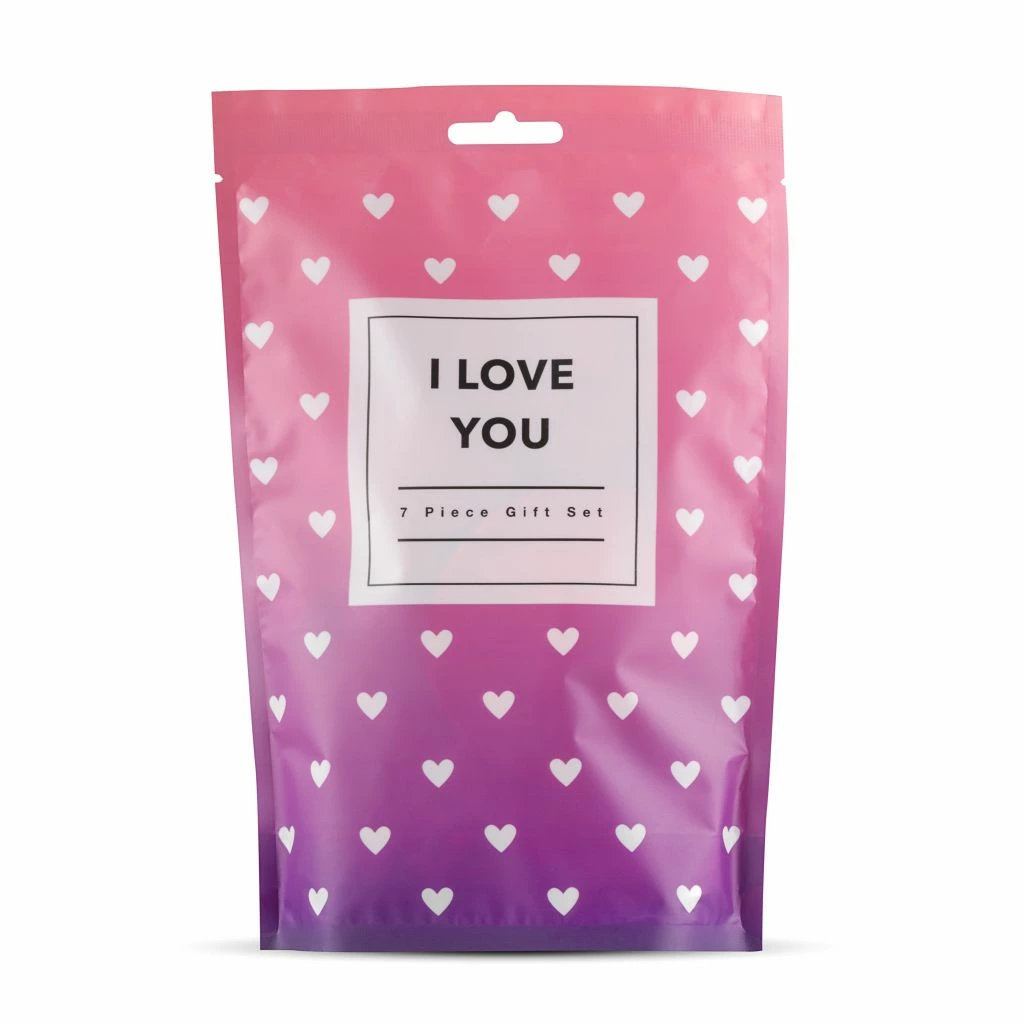 Набор Loveboxxx I Love You, 7 предметов (красный)