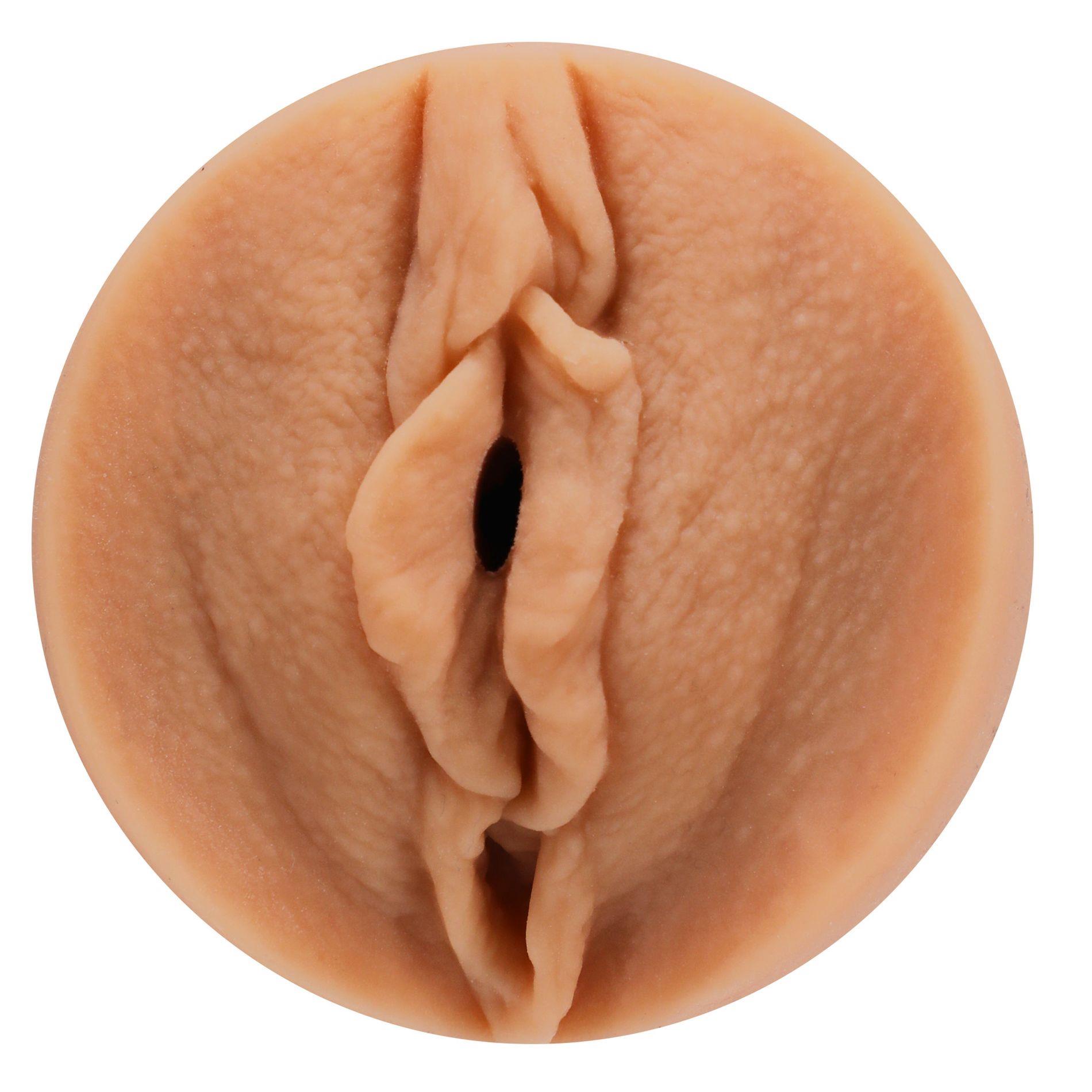 Doc Johnson Leo of Leolulu - Ultraskyn Pussy Masturbator - Masturbator, W kolorze cielistym, 22.9 cm