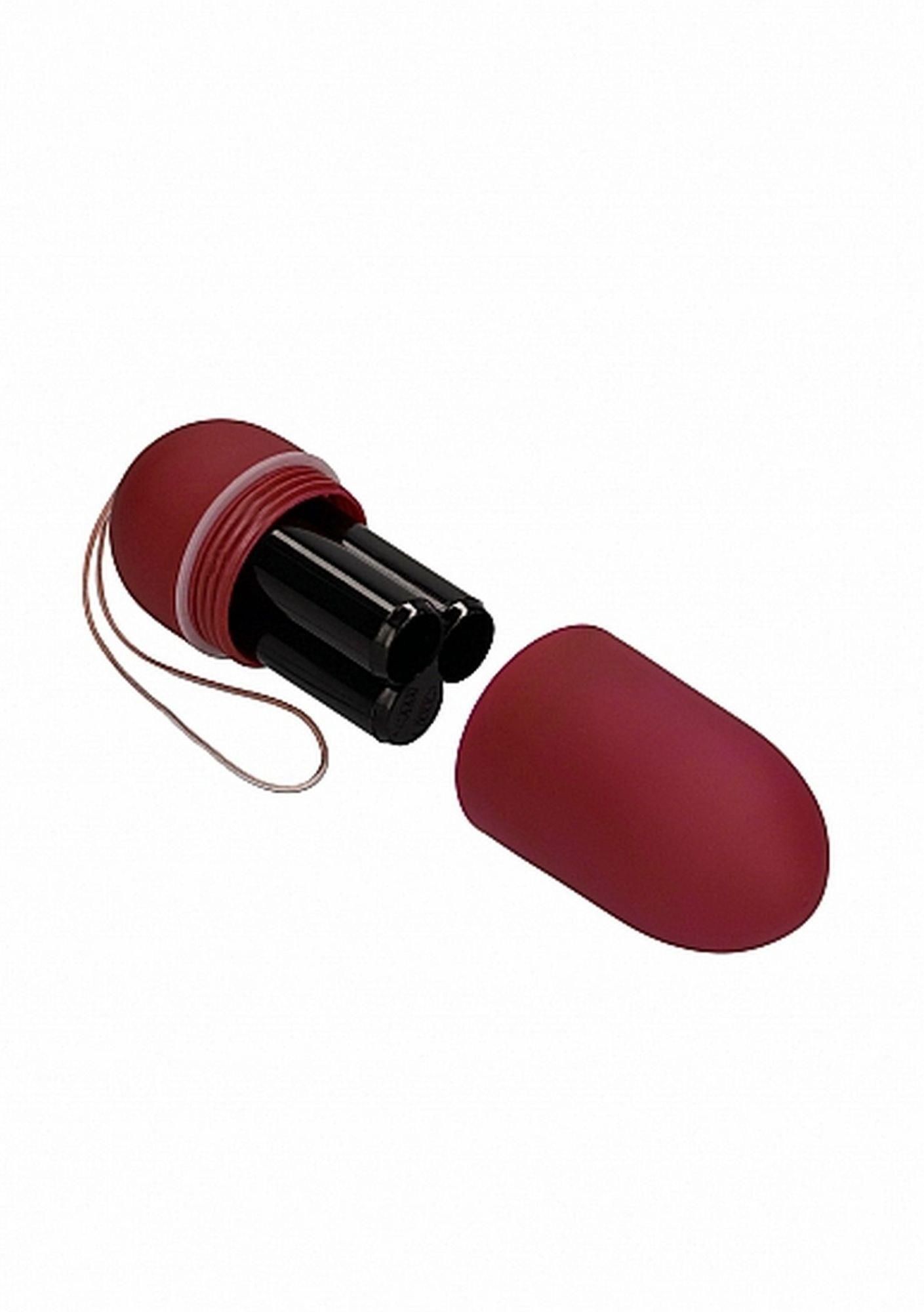 Wibrujące jajeczko ShotsToys Remote Vibrating Egg, 8 cm (czerwony)