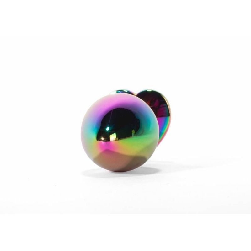 Анальна пробка X-Men Secret Shine Rainbow, 9,5 см (мульті)
