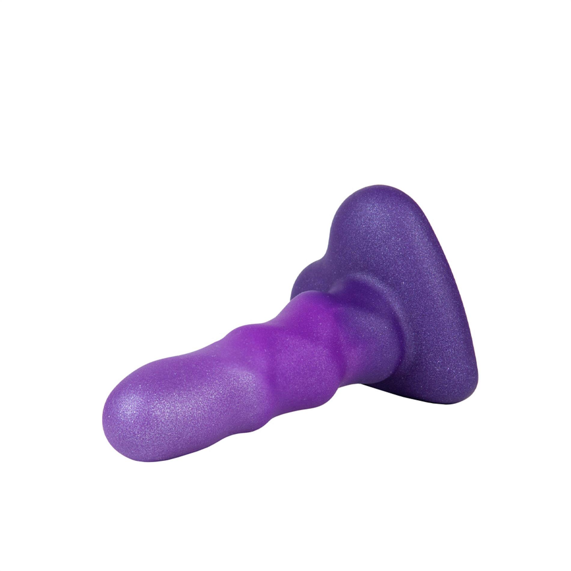Фаллоимитатор Lola Games Flow Unicorn Mini, 12.5 см (фиолетовый)