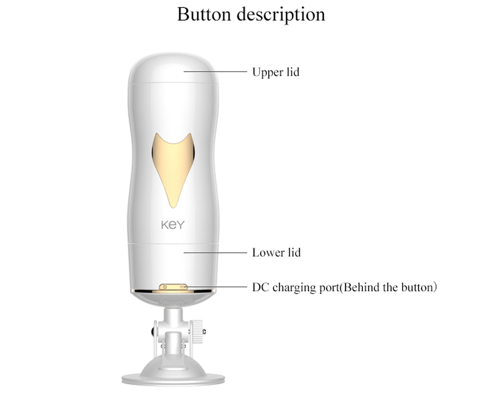Masturbator automatyczny B - Series Fox (biały)