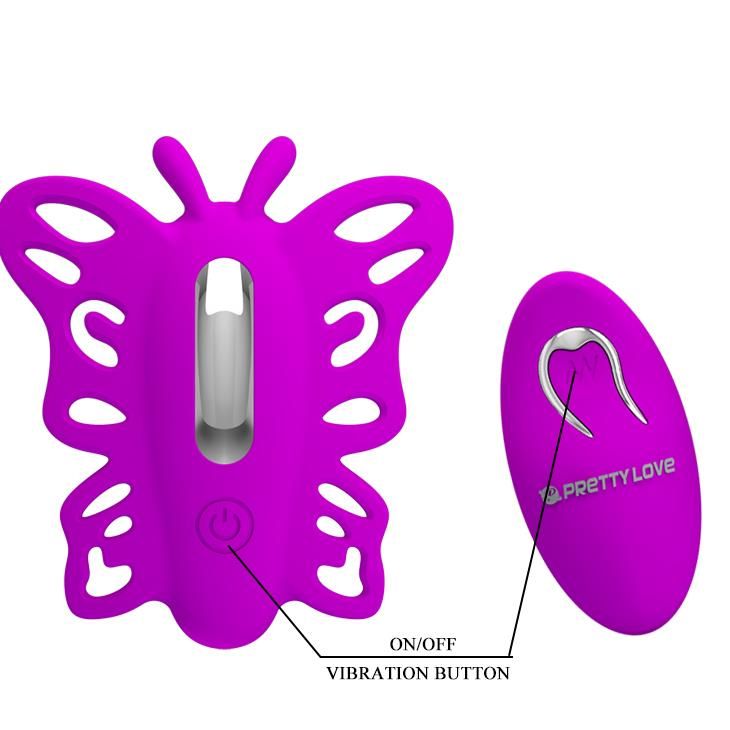 Вибратор Pretty Love Katherine, 10,9 см (фиолетовый)