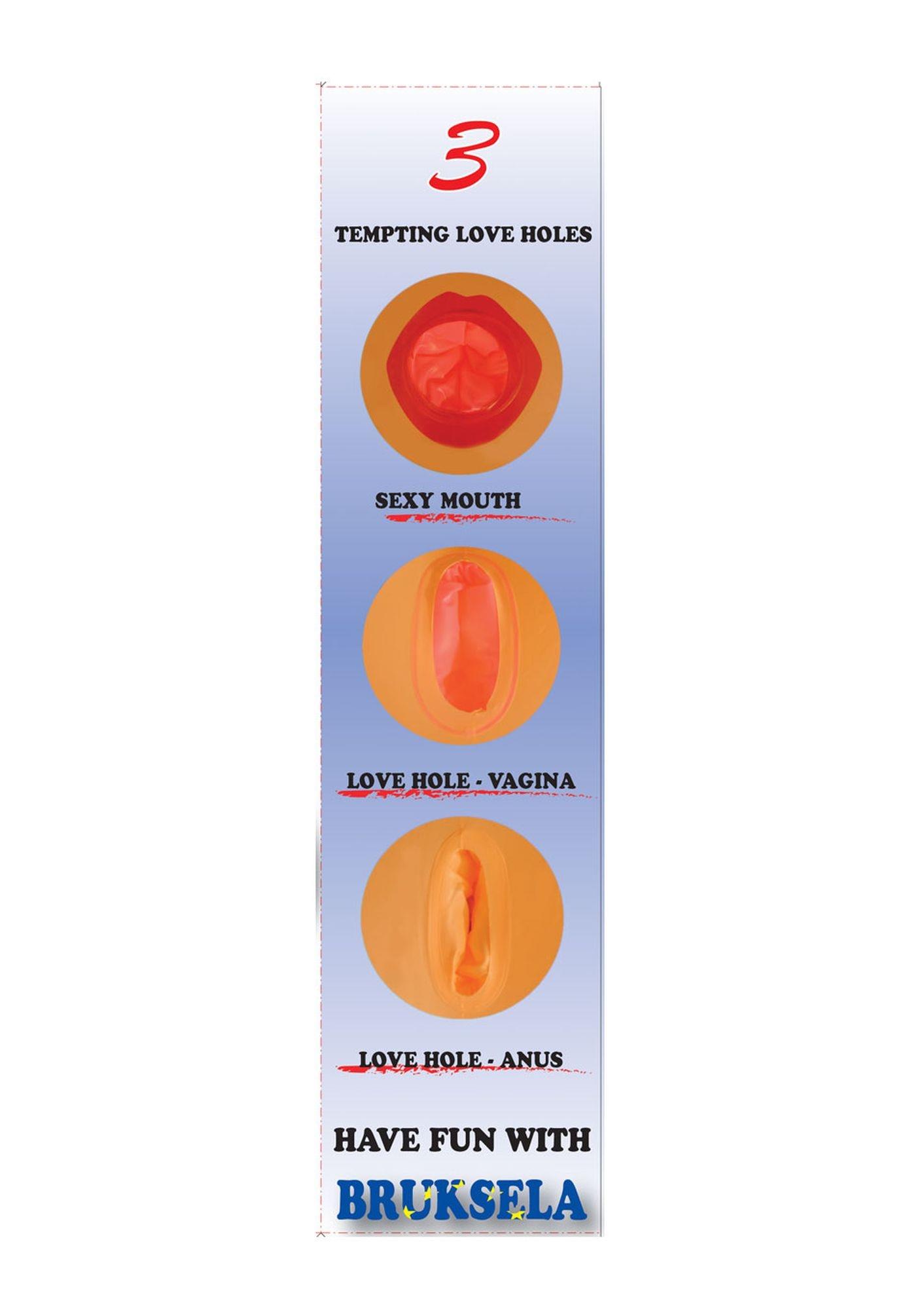 Секс-кукла Bruksela Love Doll, 156 см (телесный)