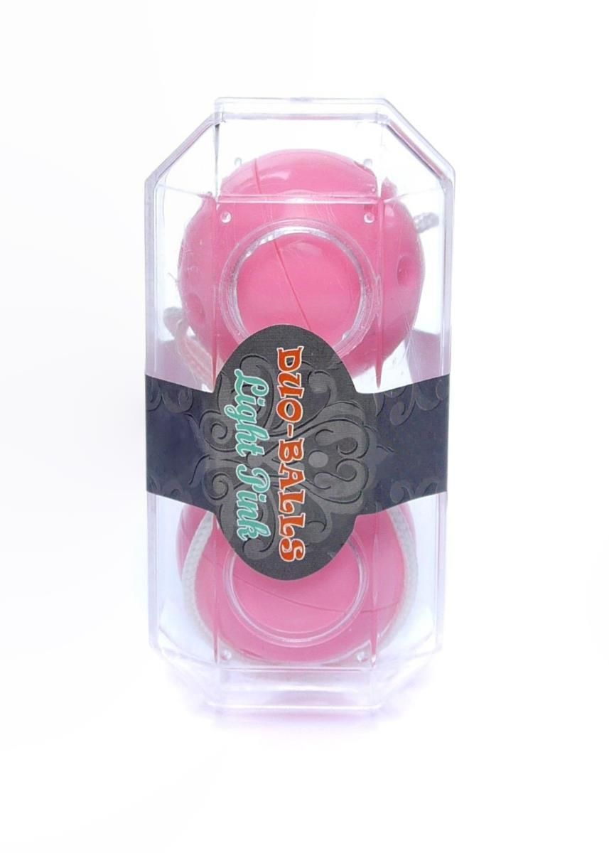 Вагинальные шарики Boss Series Duo Balls, 21 см (розовый)