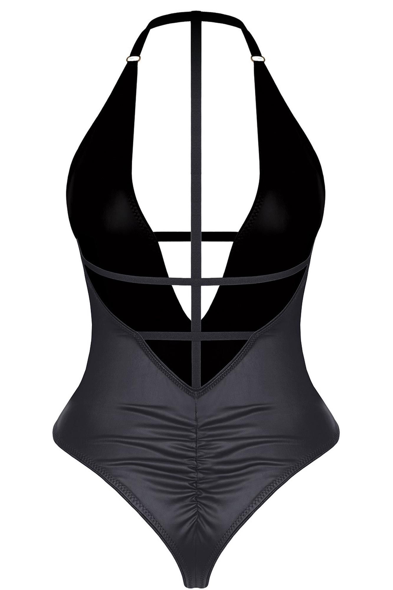 Боди Demoniq JENNIFER001, XXL (черный)