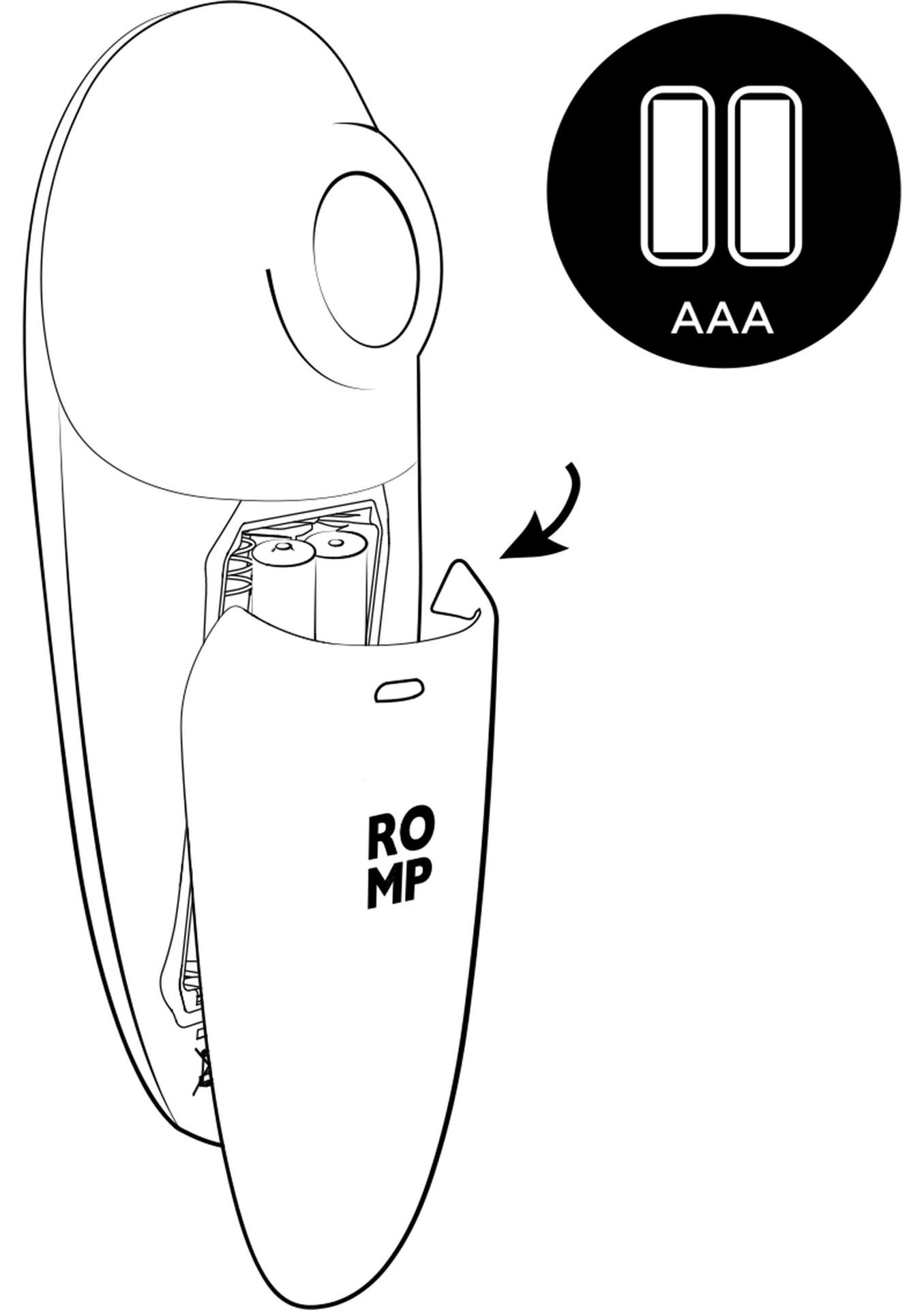 Вакуумный стимулятор клитора Romp Switch X (оранжевый)