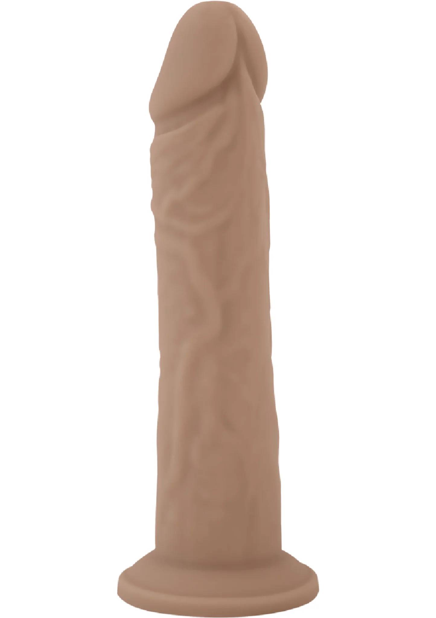 Фаллоимитатор Silexd Realistic Dildo Liquid Silicone 2, 20.6 см (телесный)