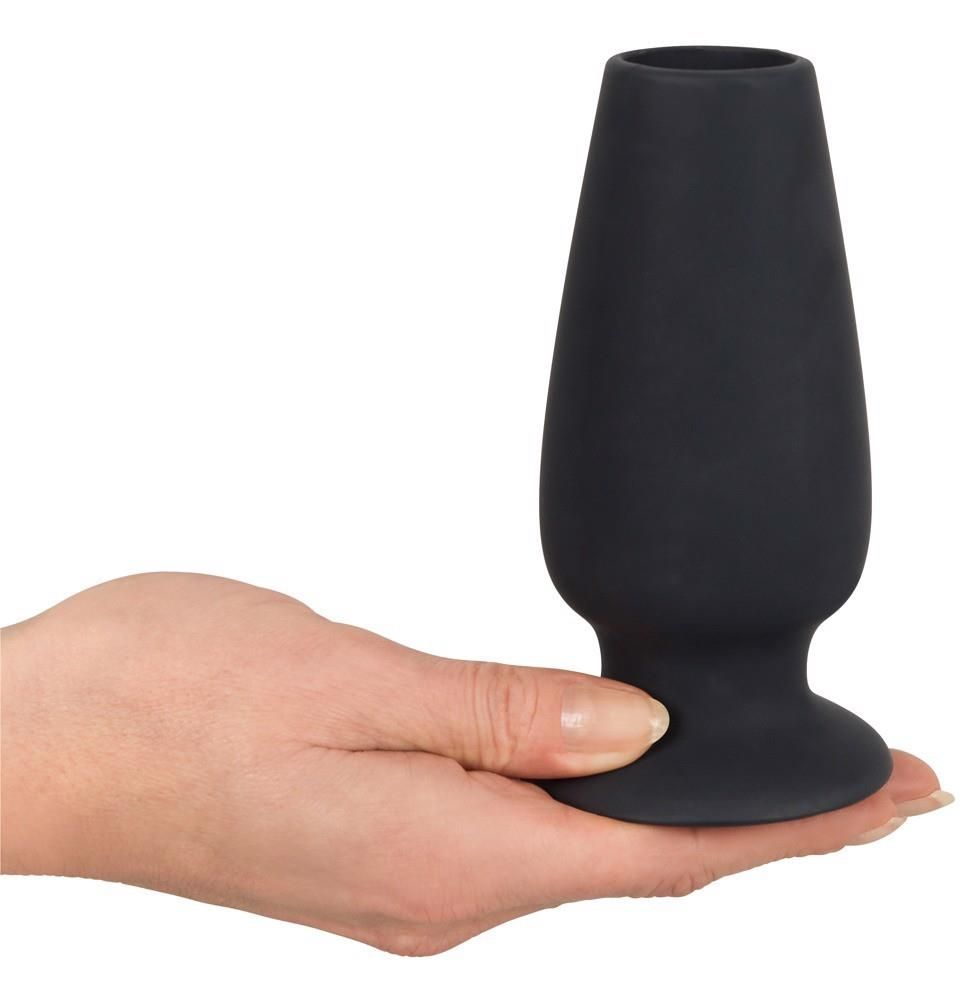 Анальний тунель Orion Lust Tunnel Plug XL, 13 см (чорний)