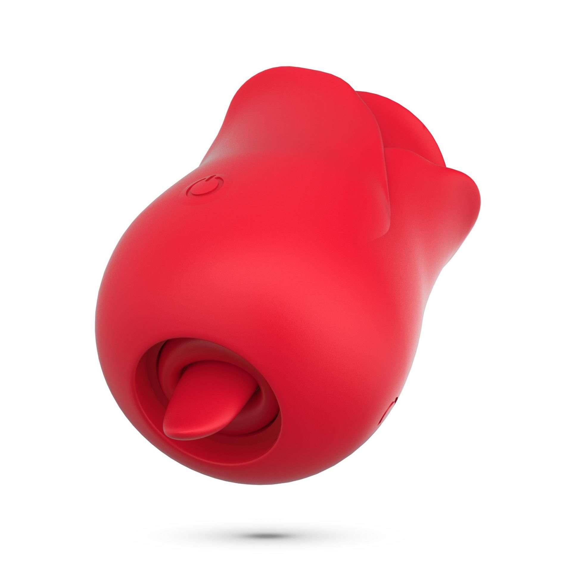 Вакуумный стимулятор клитора Crushious Rosita (красный)