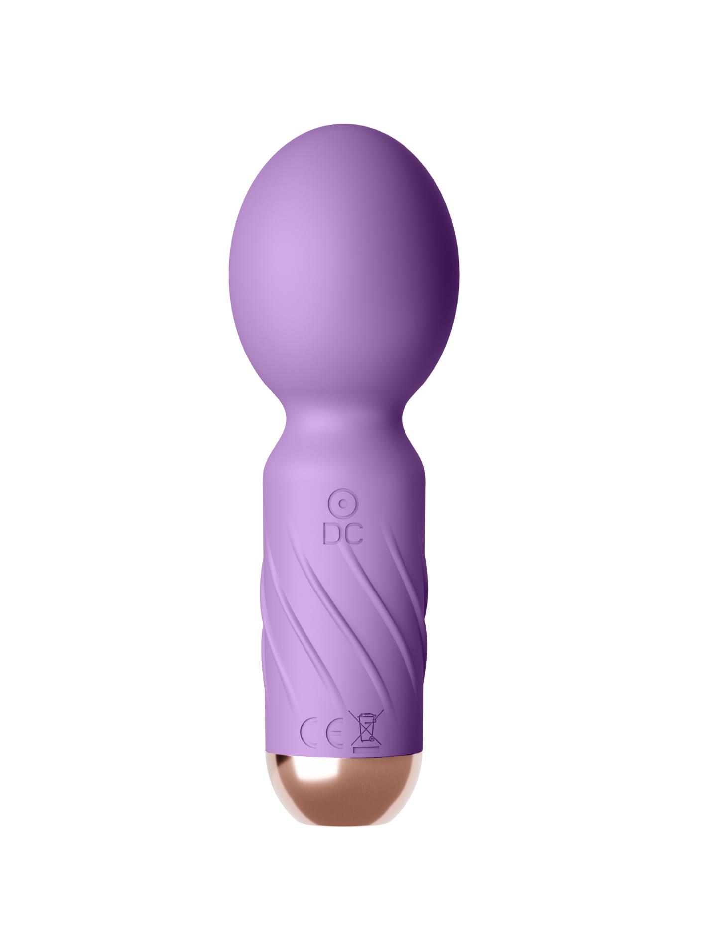 Вибратор B - Series Cute Mini Wand, 10.1 см (фиолетовый)