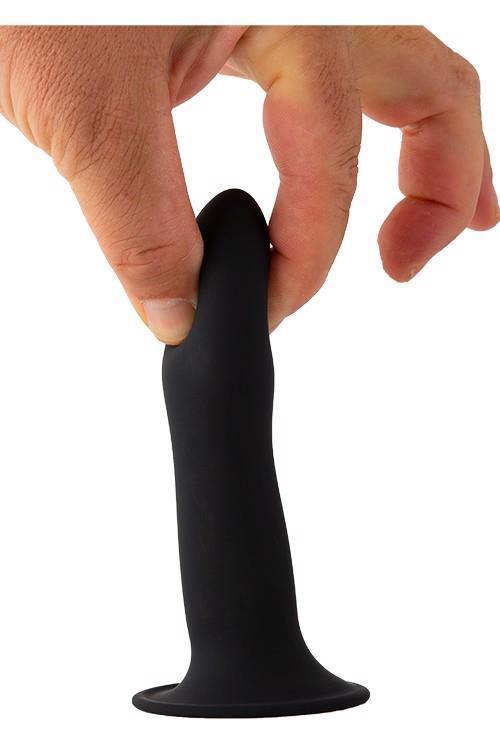 Фаллоимитатор Solid Love Premium Silicone Dildo 5 Inch, 13 см (черный)