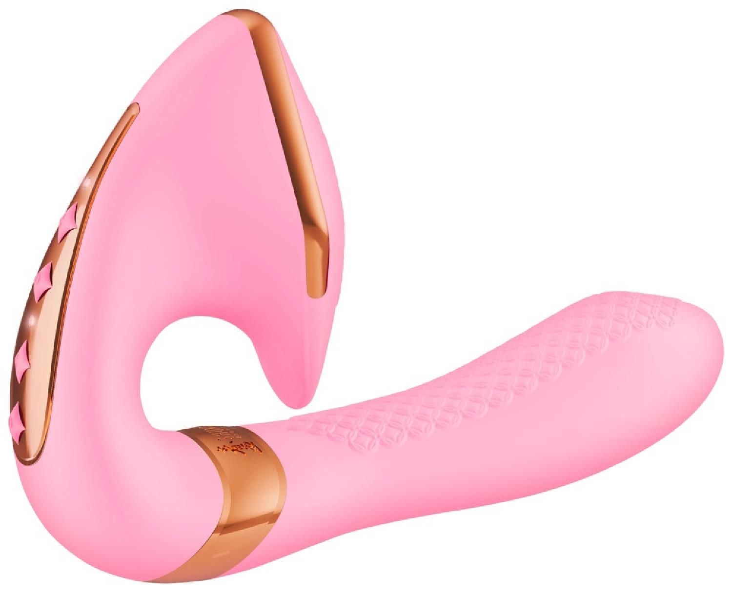 Вібратор Shunga Soyo Intimate, 17 см (світло-рожевий)