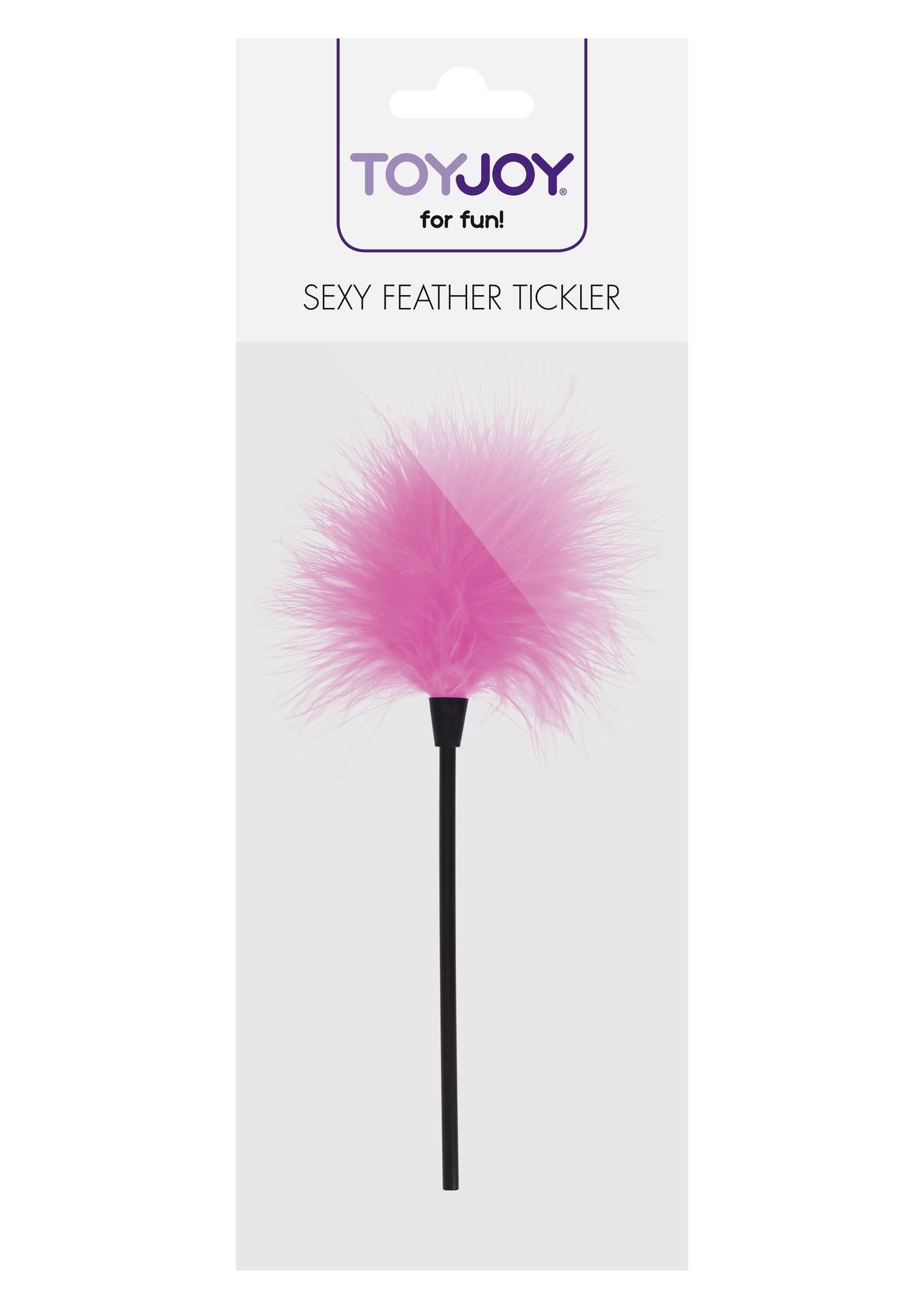 Тиклер-перо Sexy Feather, 22 см (розовый)