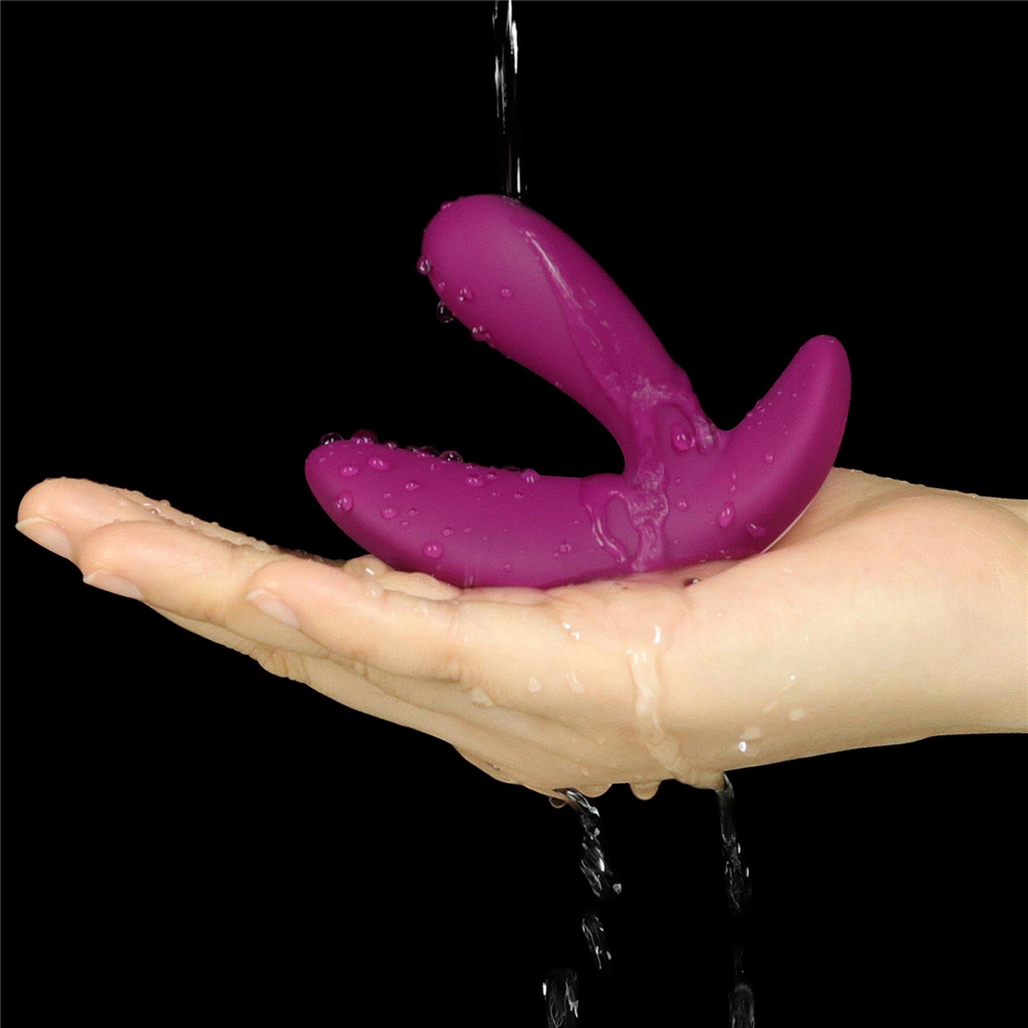 Вибратор O-Sensual Remote Ride, 9 см (фиолетовый)