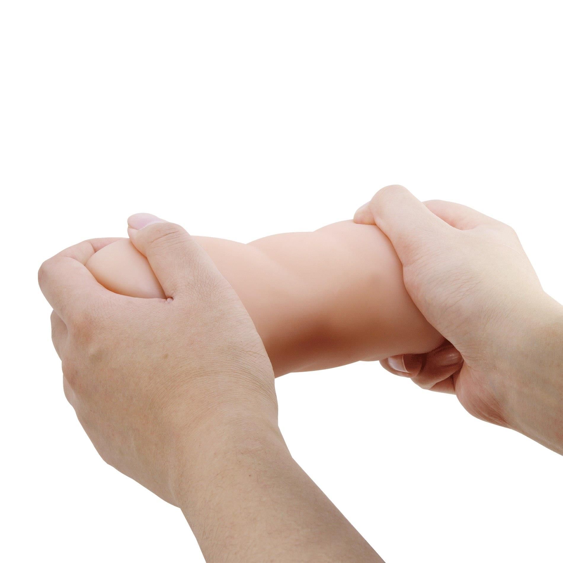 Двойной мастурбатор Crazy Bull Zoey (телесный)