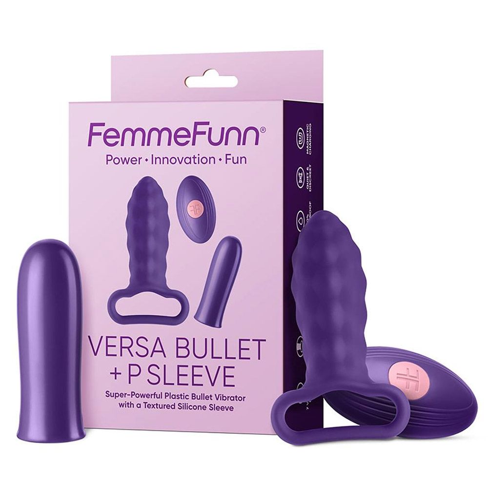 Вибратор Femme Funn Versa Bullet, 11.7 см (фиолетовый)