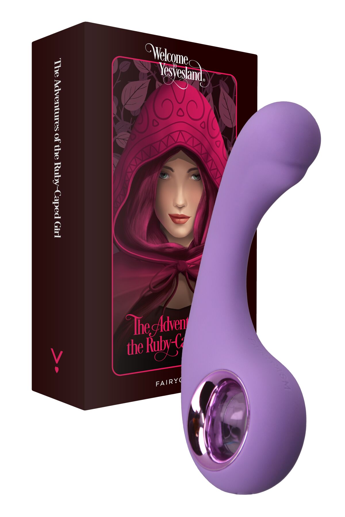 Вибратор FairyGasm BraveryAward, 12,5 см (фиолетовый)