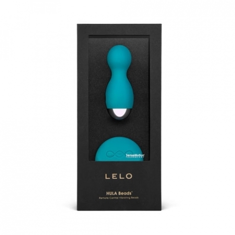 Вагинальные шарики Lelo Hula Beads, 9 см (голубой)