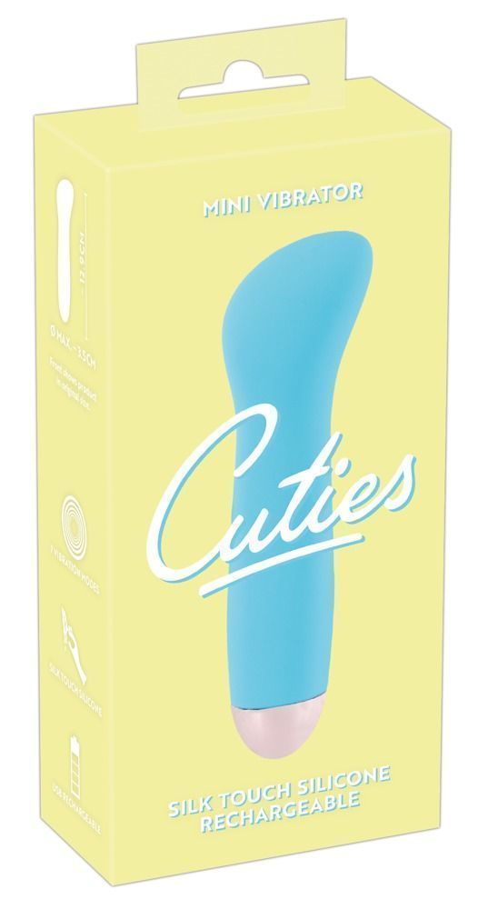 Мини вибратор Orion Cuties, 12,9 см (голубой)