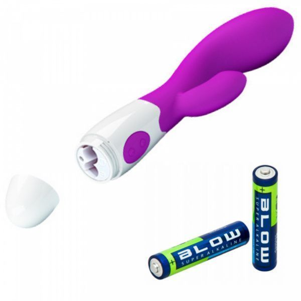 Вибратор- кролик Pretty Love Brighty, 20 см (фиолетовый)