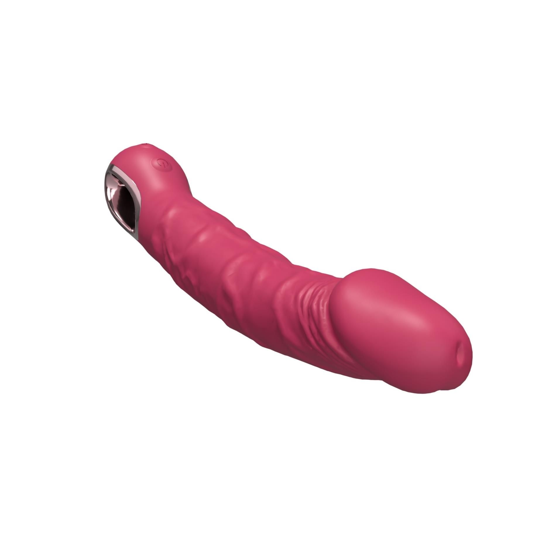 Вибратор B - Series Cute Realistic, 22.1 см (розовый)