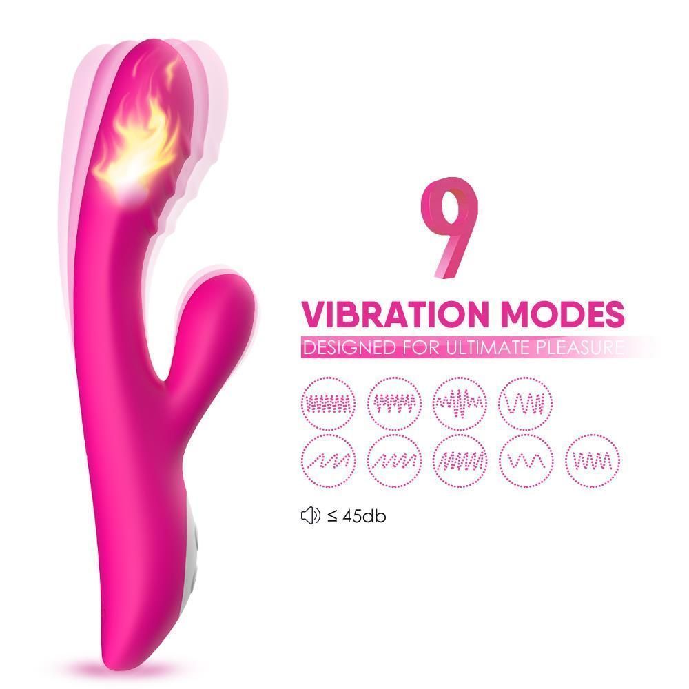 Вибратор-кролик B - Series Joy Spark, 22.3 см (розовый)