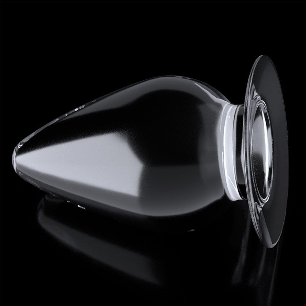 Lovetoy Flawless Clear Anal Plug - Korek analny, Przezroczysty, 11.5 cm