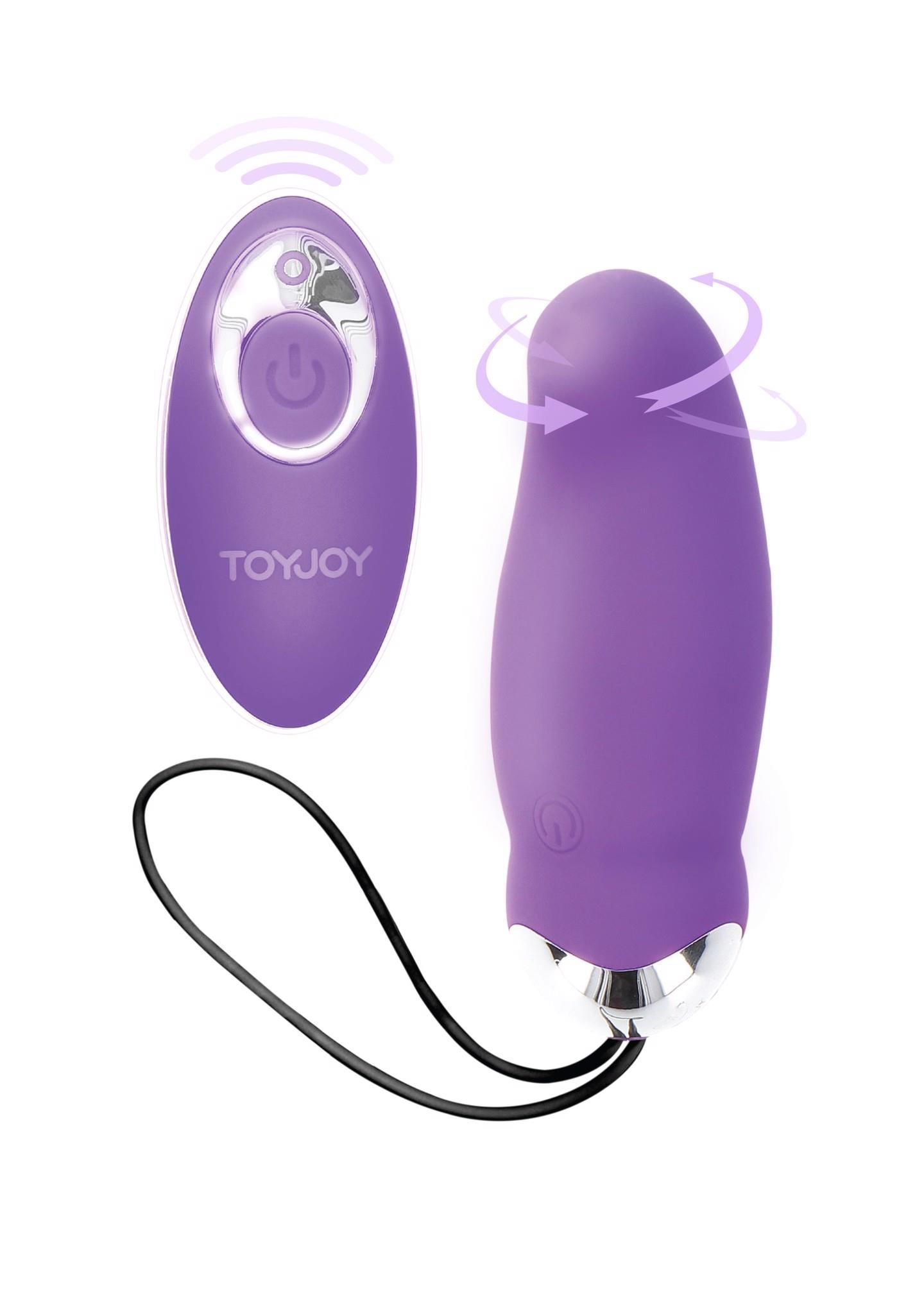 Виброяйцо Toy Joy Make My Orgasm Eggsplode, 8,9 см (фиолетовый)
