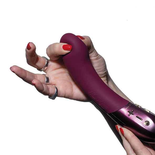 Вибратор Kiiroo Hot Octopuss Kurve, 19,4 см (бордовый)