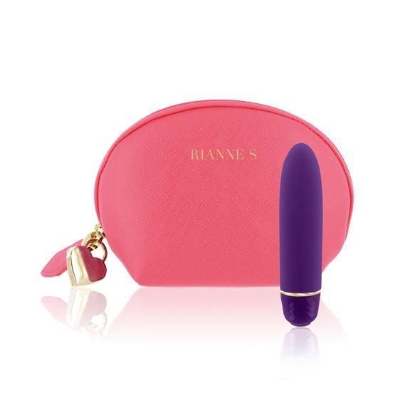 Мини вибратор Rianne S Classique Vibe, 12 см (фиолетовый)