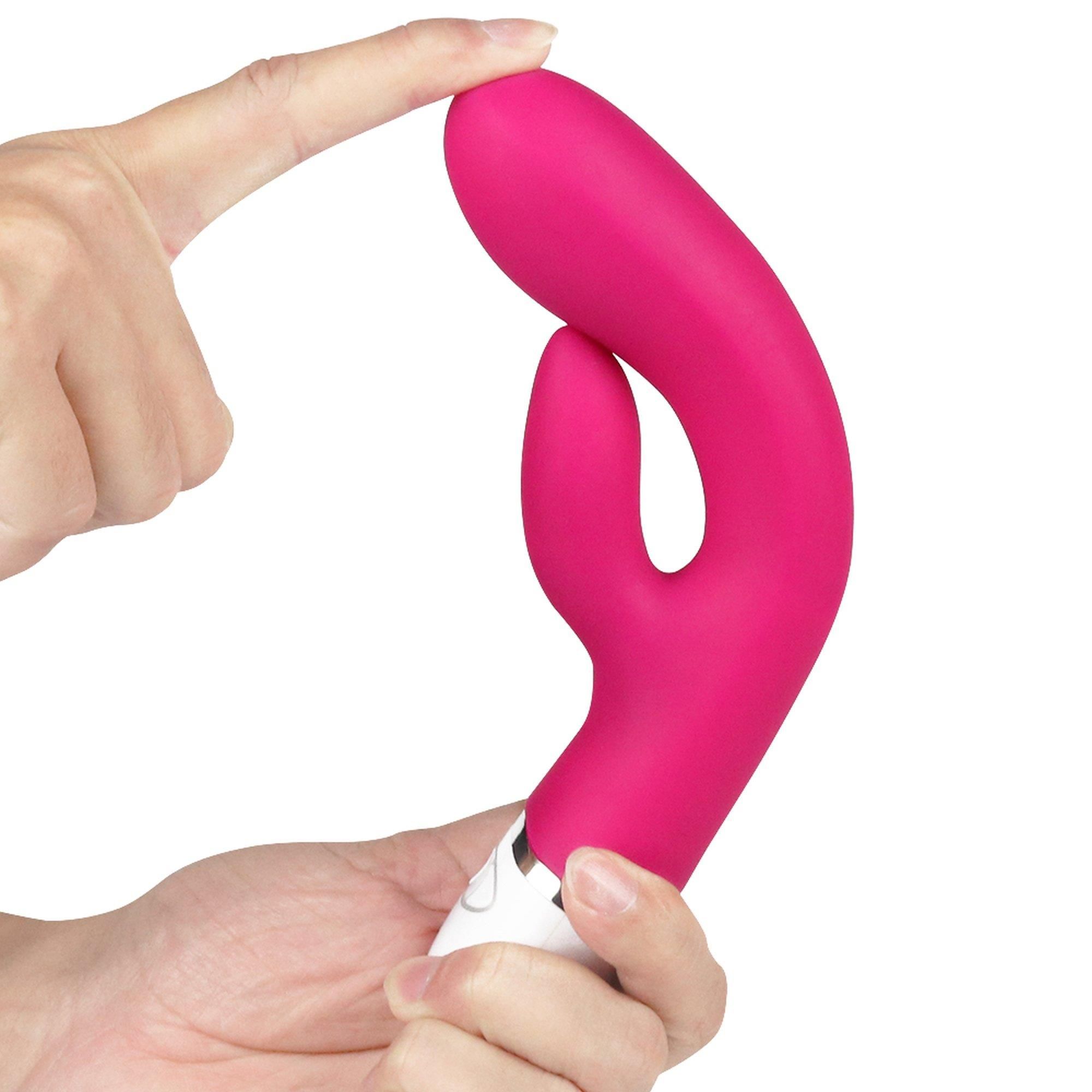 Wibrator królik LoveToy Dreamer, 20,5 cm (różowy)