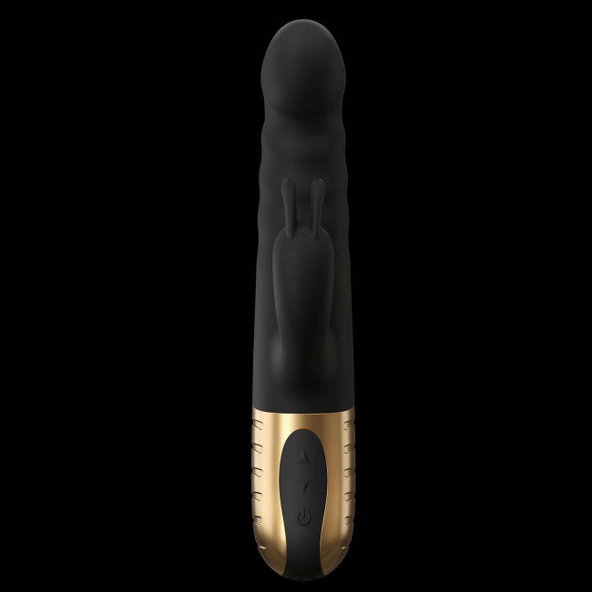 Вібратор кролик Dorcel G-Stormer, 23.5х3.9 см (чорний)