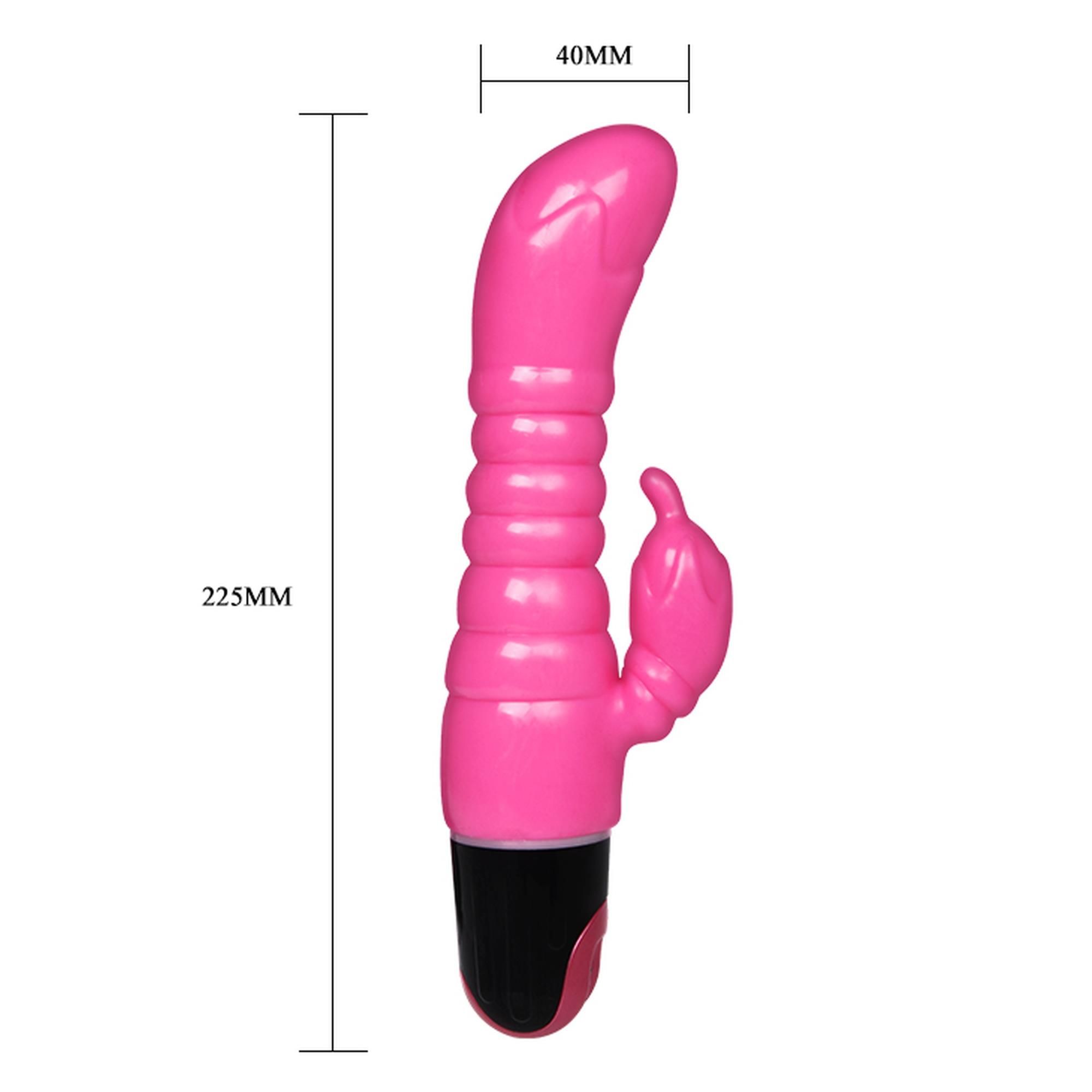 Вибратор-кролик Baile 8.9'', 22.5 см (розовый)