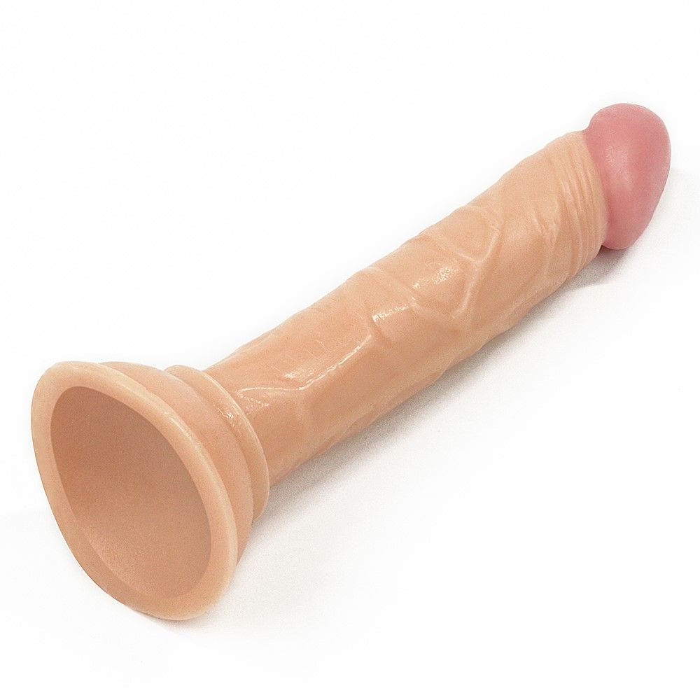 Фаллоимитатор LoveToy Enduro Blaster Realistic Dong, 14 см (телесный)