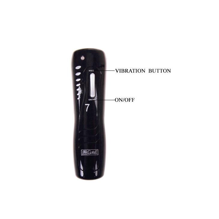 Masturbator z wibracją Baile Cup Vibrating Pussy (w kolorze cielistym)