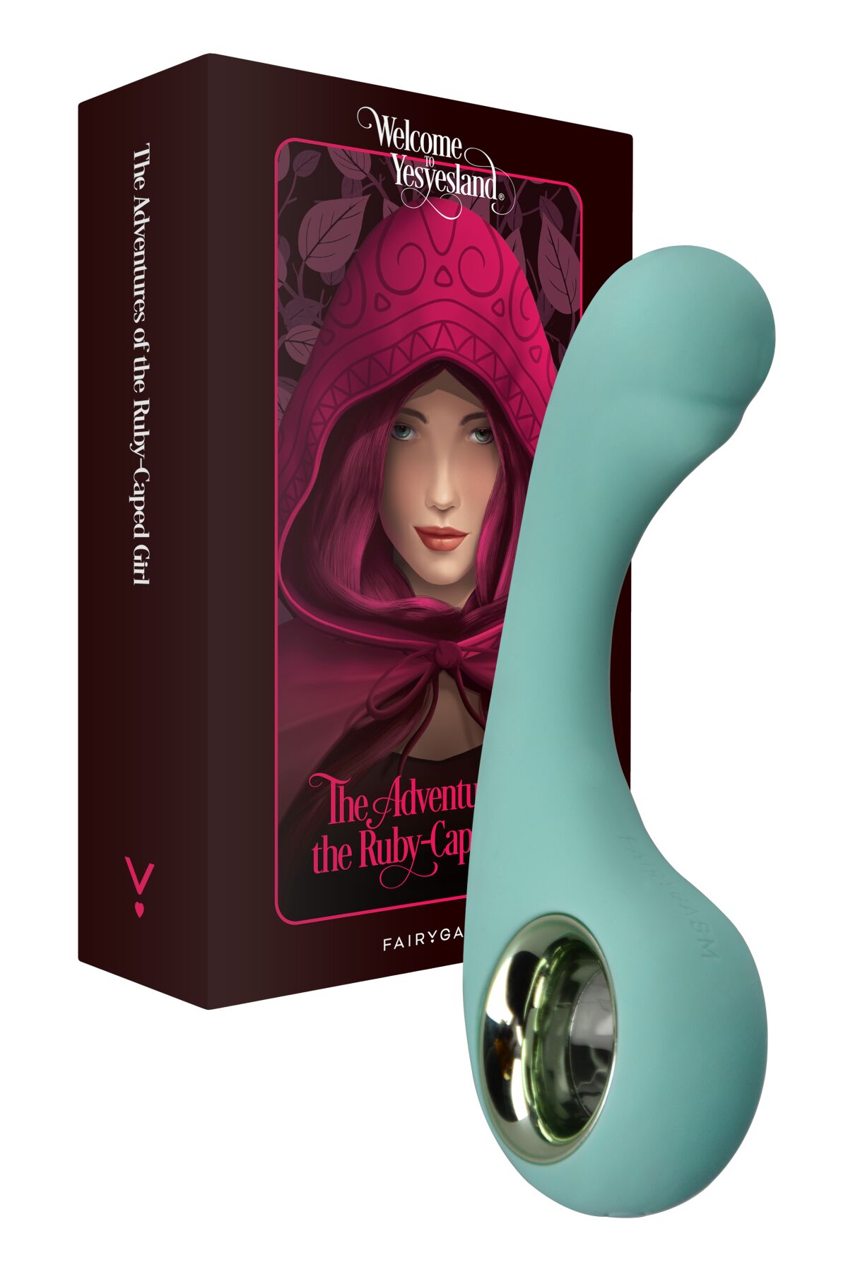 Вибратор FairyGasm BraveryAward, 12,5 см (зеленый)