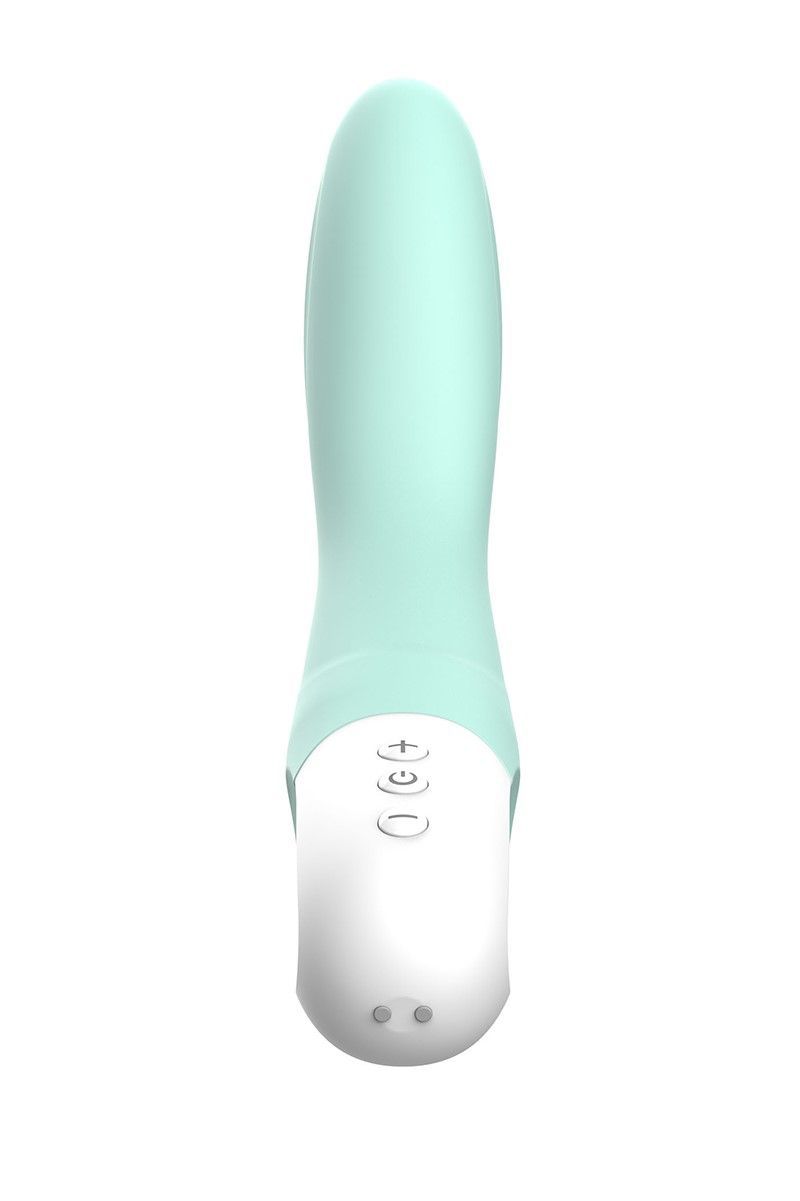 Вибратор Liebe Pleasure Toys Bend-It, 22 см (мятный)