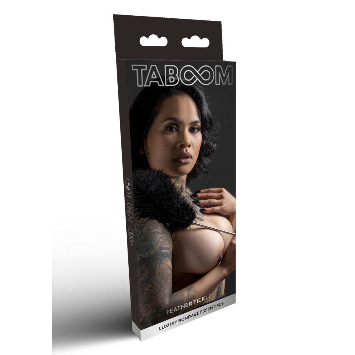 Тиклер-перо Taboom  Feather , 19 см (черный)