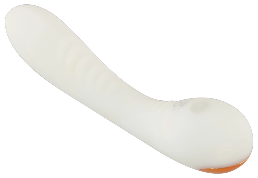 Вибратор Glow In The Dark G-Spot, 17.9 см (белый)