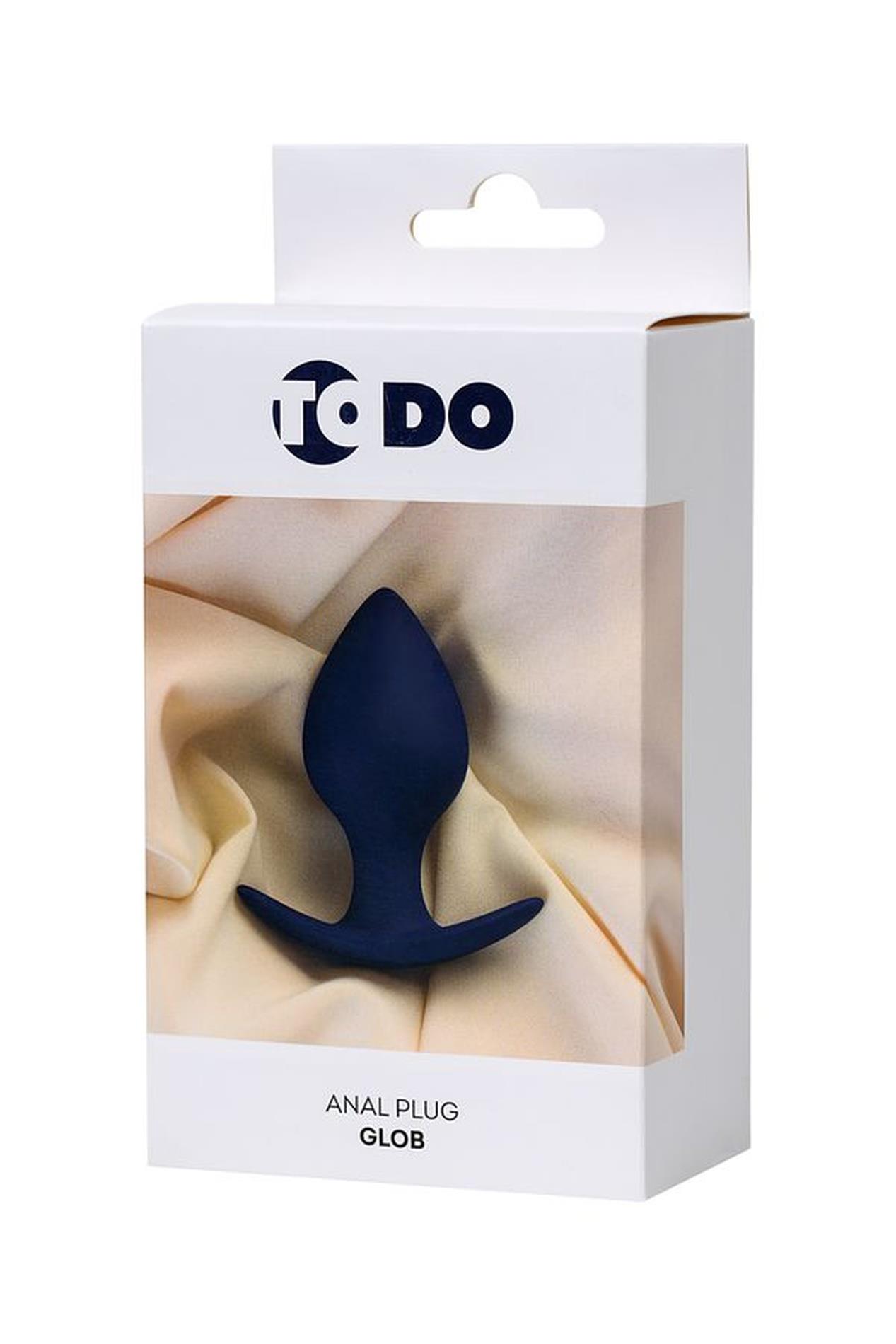 Korek analny ToDo Anal Plug Glob, 10 cm (fioletowy)