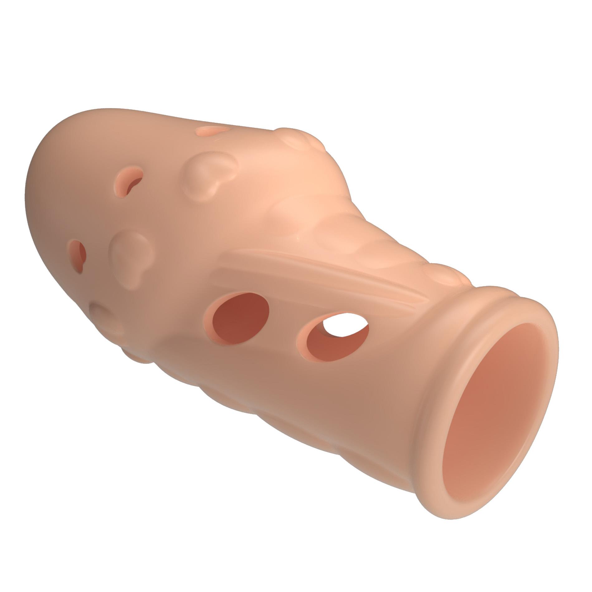 Насадка на пенис Pretty Love Penis Sleeve Booker, 8 см (телесный)