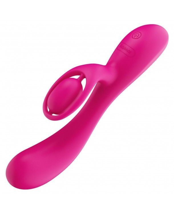 Wibrator królik Lovetoy L'Allure Swirl, 19.5 cm (różowy)