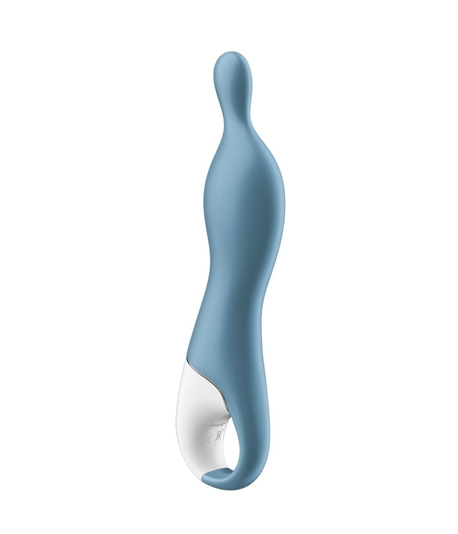 Вибратор Satisfyer A-Mazing 1, 21,7 см (голубой)